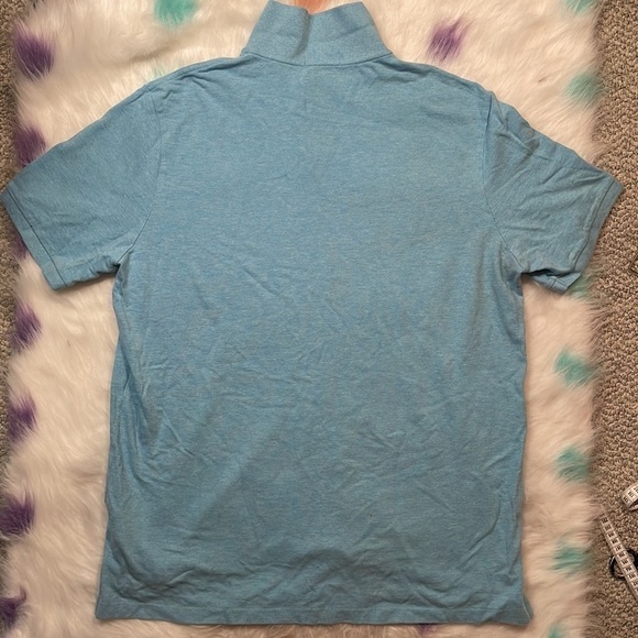 POLO Ralph Lauren Light Blue Classic Fit Short Sleeve Polo T Shirt Size XL - Picture 2 of 7